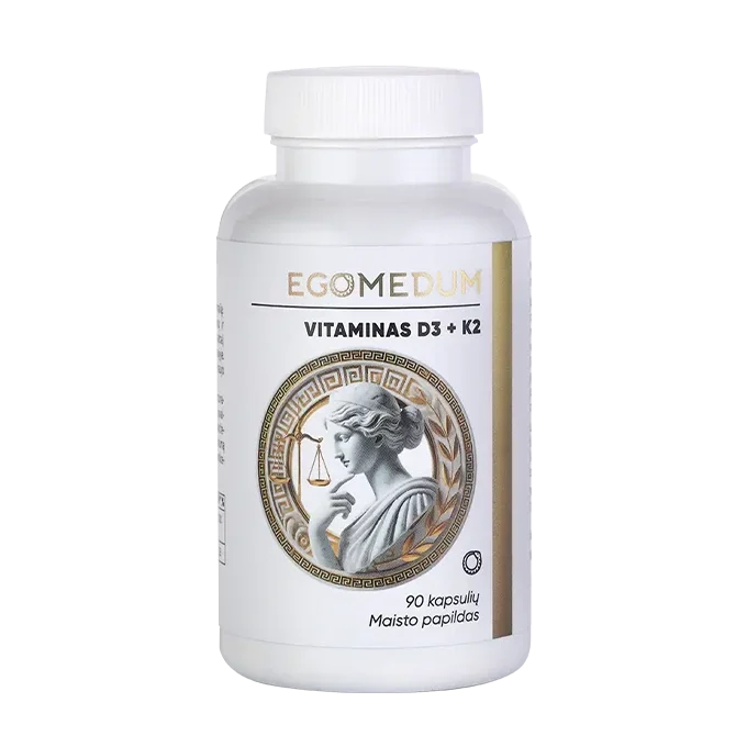 Vitaminas D3 + K2